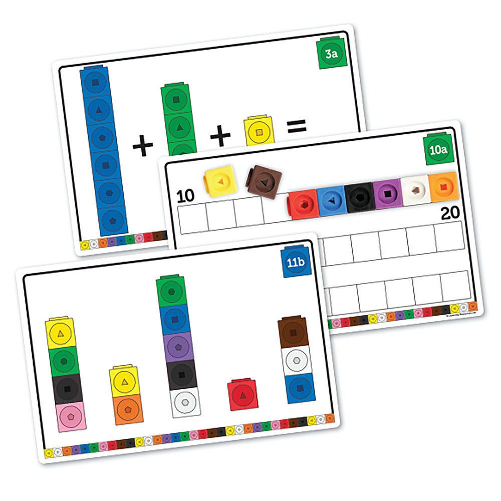 Learning Resources - Mathlink Cubes Early Math Activity Set