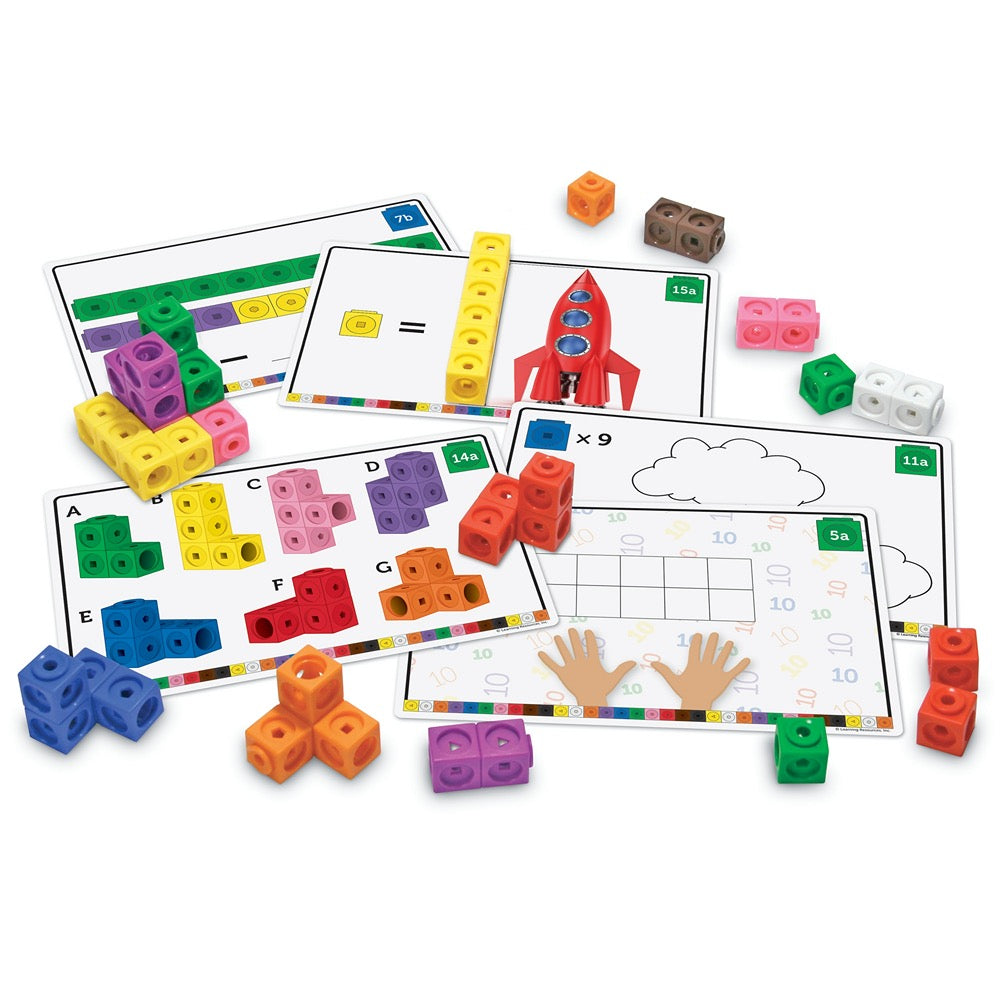Learning Resources - Mathlink Cubes Early Math Activity Set