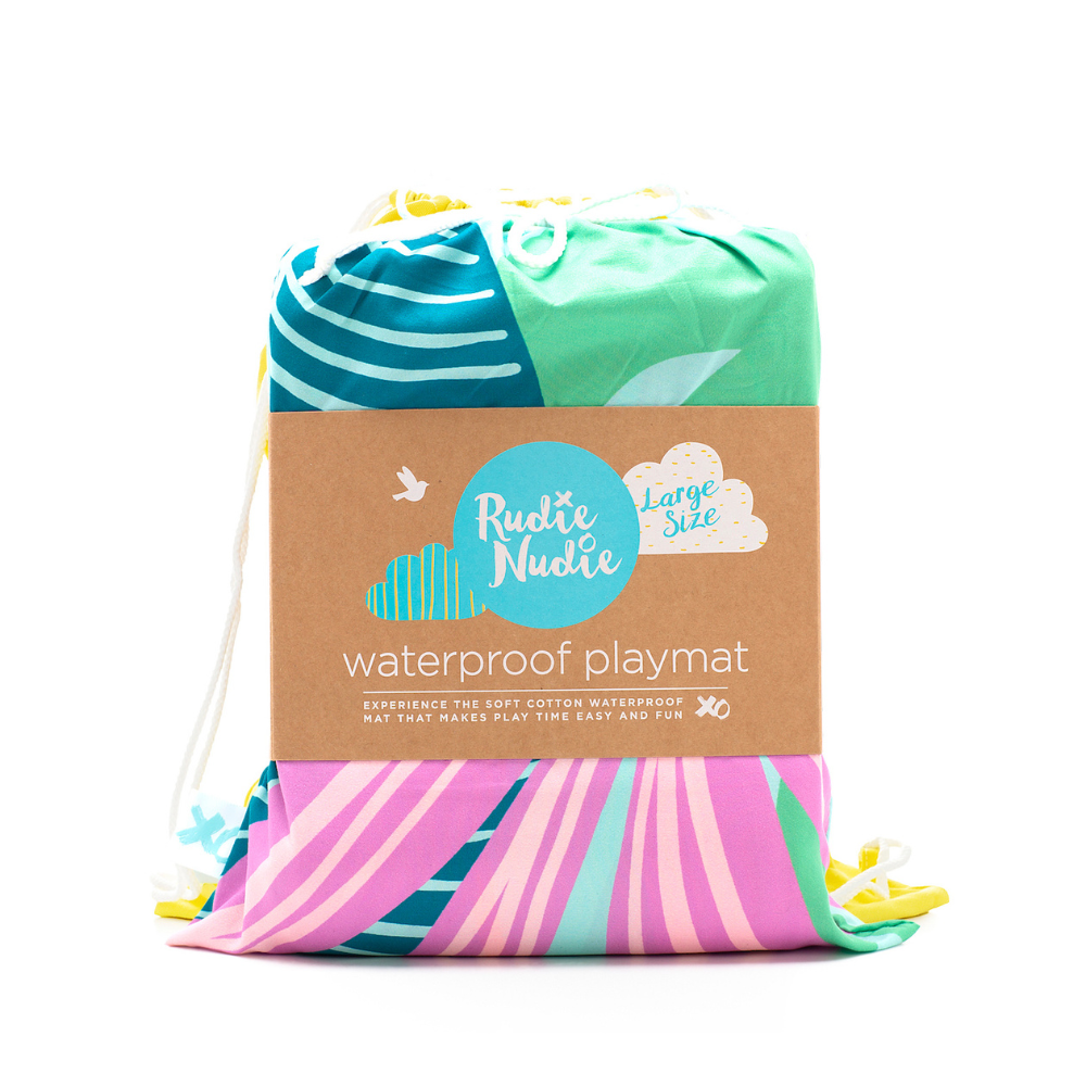 Rudie Nudie Designs - Flamingo-A-Go-Go Playmat [Large]