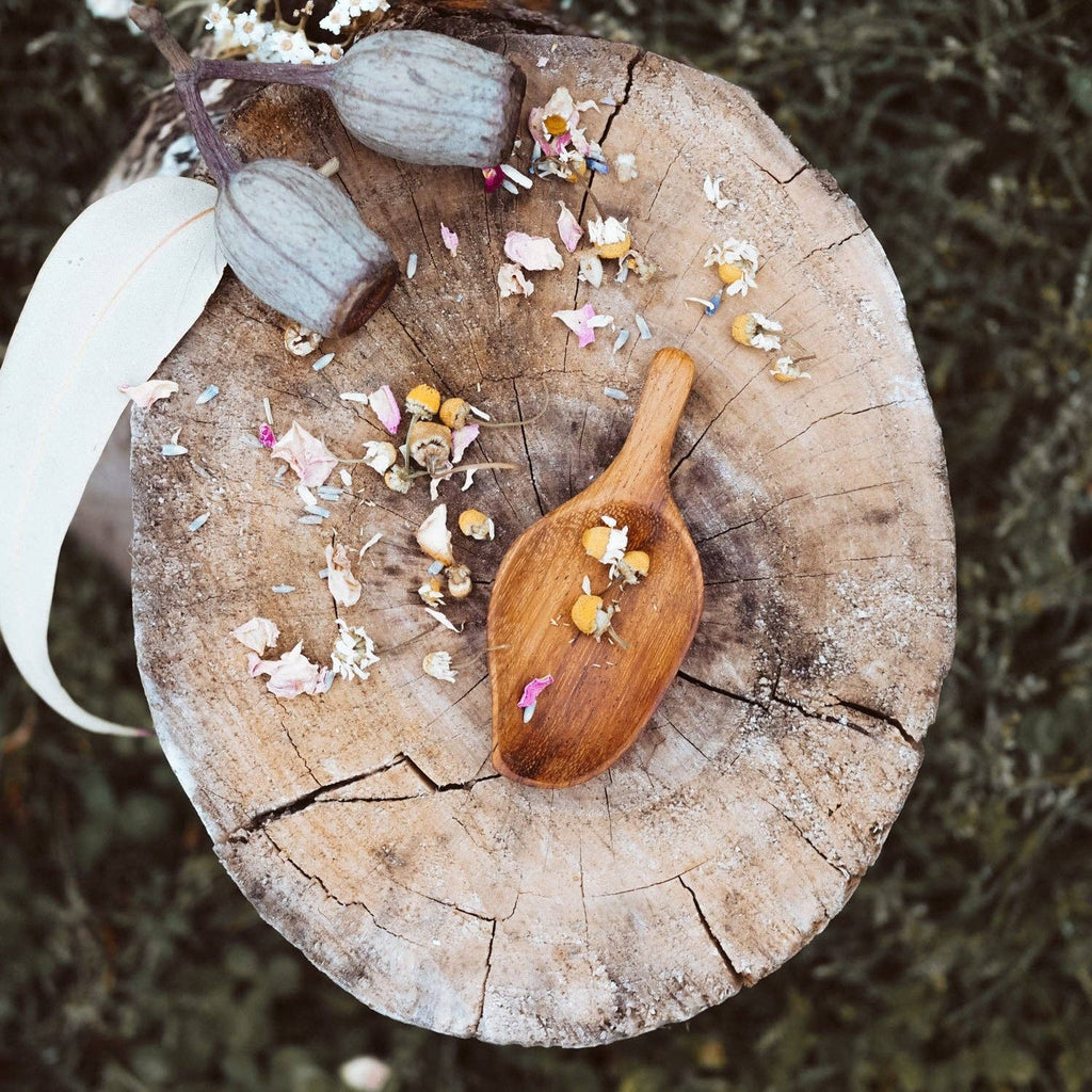 Wild Mountain Child - Handcrafted Leaf Scoop