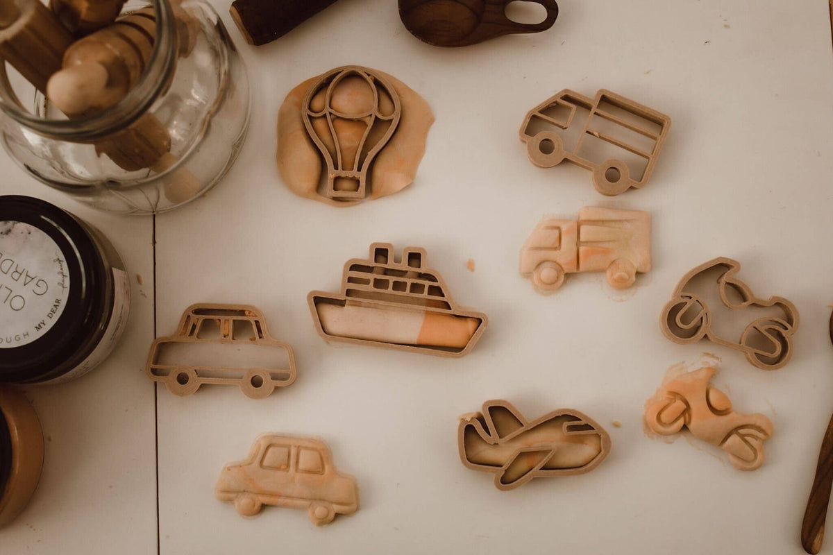 Kinfolk Pantry - Transport Cutter Set - Eco Playdough Tool