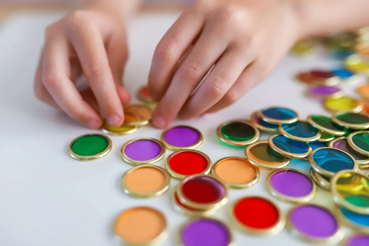 Learn & Grow - Metal Rimmed Counting Chips