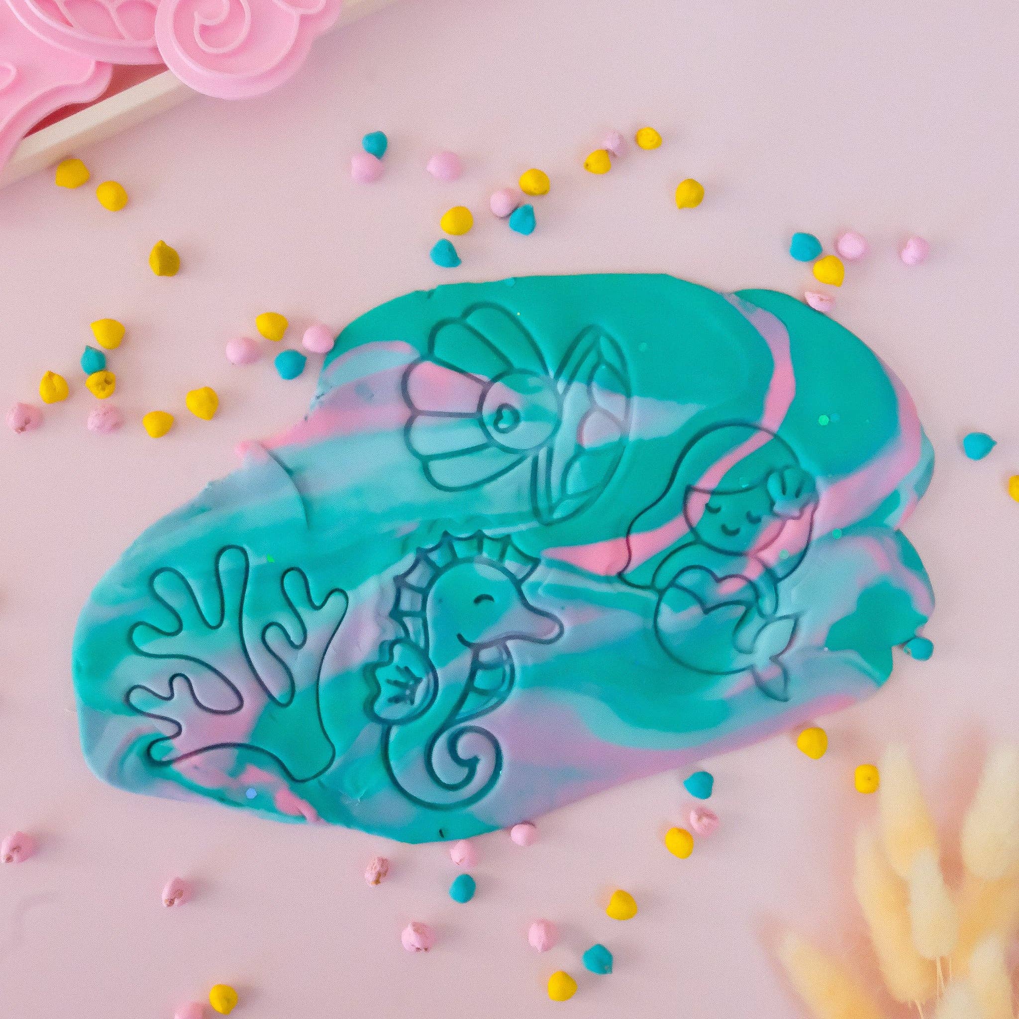 Play Sense - Eco Playdough Stamp | Mermaid