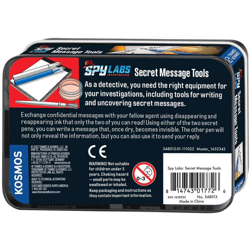 Science & Nature - Spy Labs Secret Message Tools