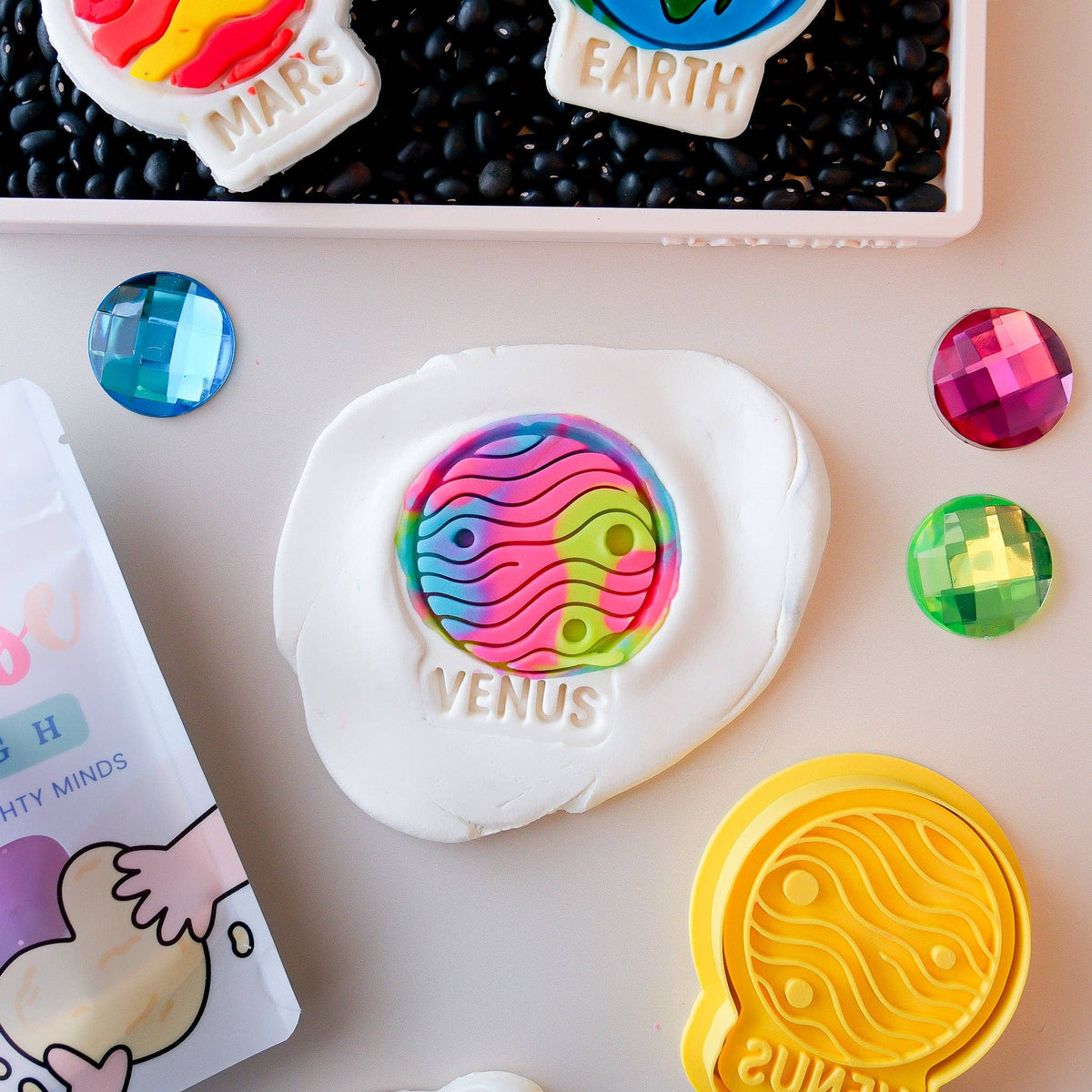 Play Sense - Eco Playdough Stamp | Limited Edition | Venus