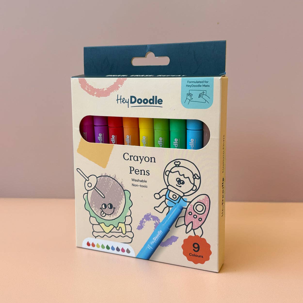 HeyDoodle - Washable Crayon Pens