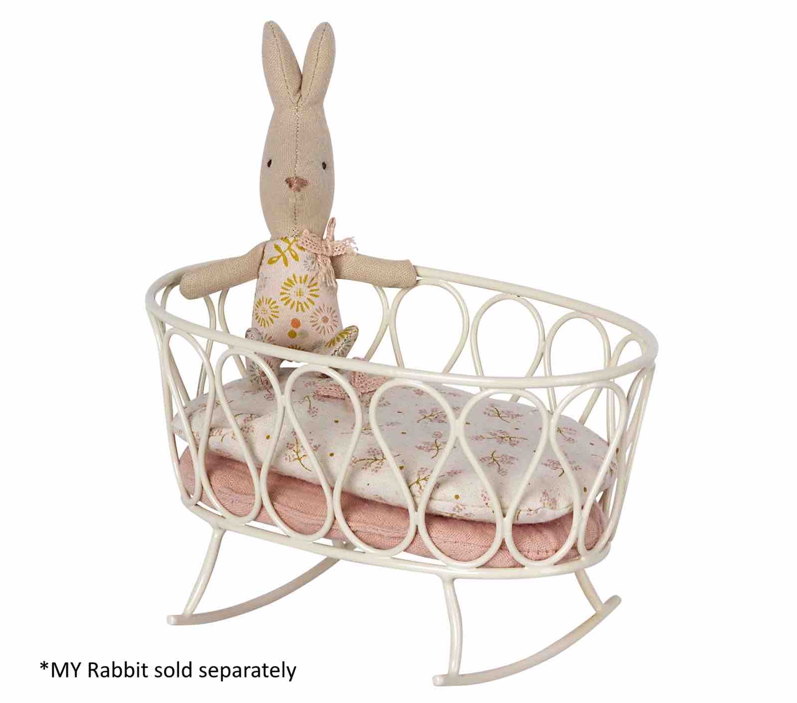 Maileg - Cradle w.Sleeping Bag MY Rose