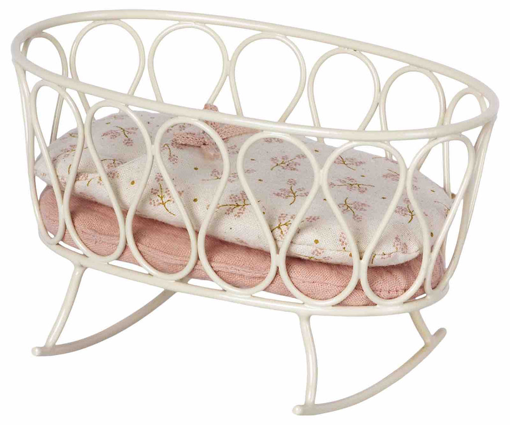 Maileg - Cradle w.Sleeping Bag MY Rose