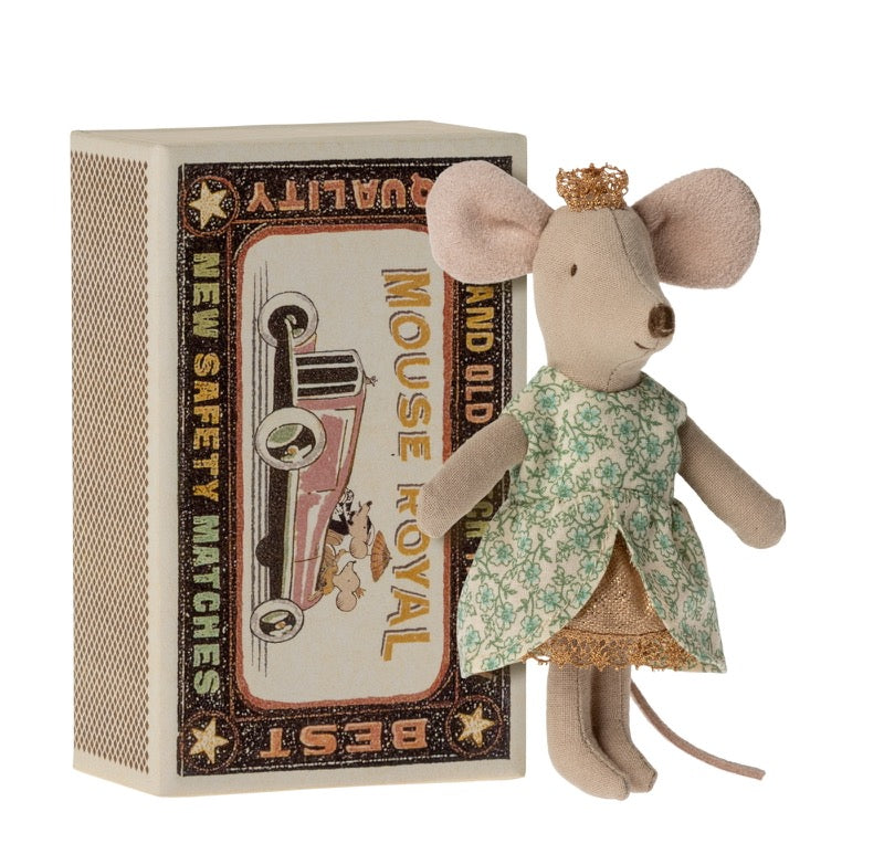 Maileg - Princess Mouse in Matchbox