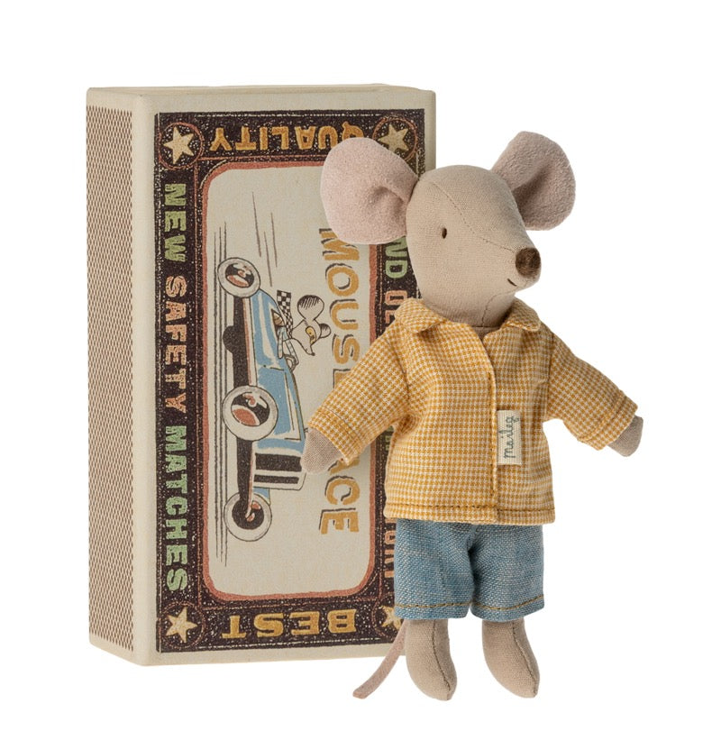 Maileg - Big Brother Mouse in Matchbox