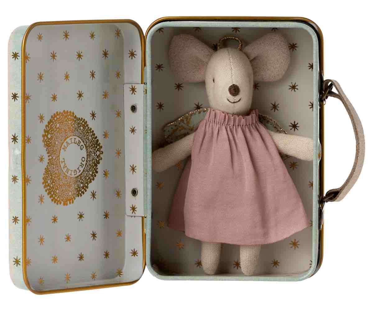 Maileg - Mouse Angel in Suitcase