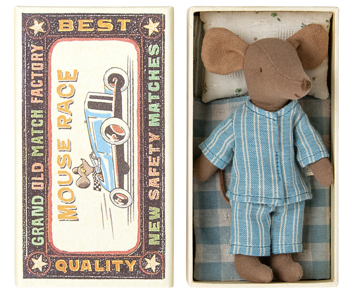 Maileg - Mouse Big Brother Brown in box