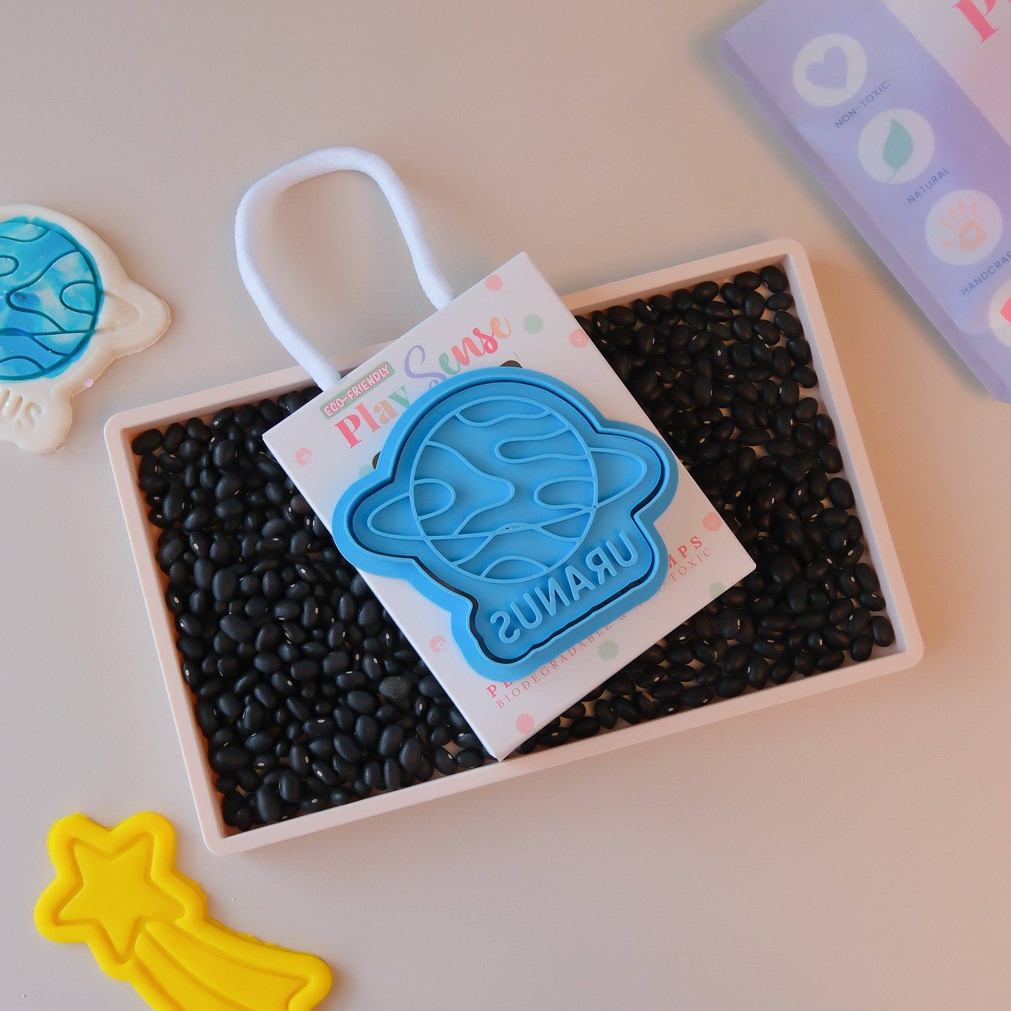 Play Sense - Eco Playdough Stamp | Limited Edition | Uranus