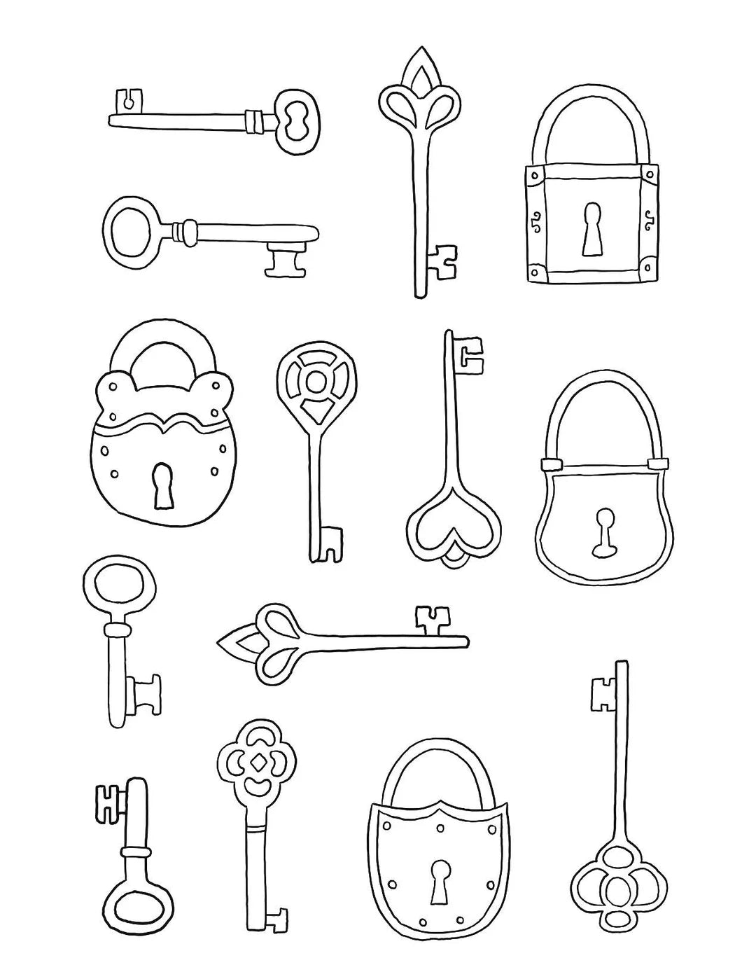 Book | Gem Sticker Colouring Book - Enchanted