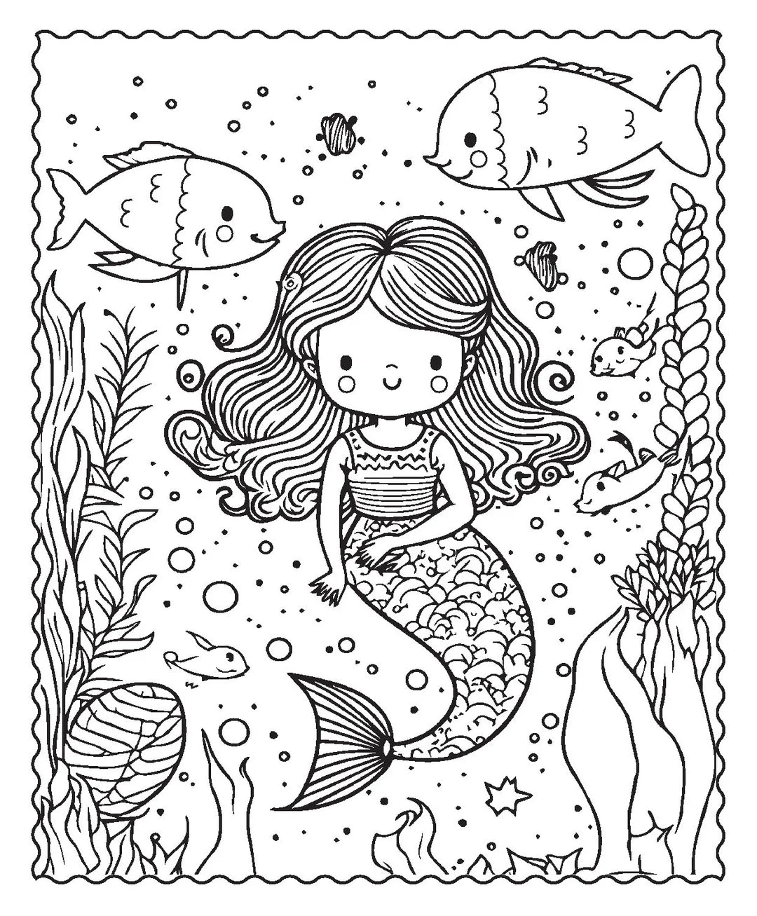 Book | Markerific - Activity Folder - Mermaid Metallics
