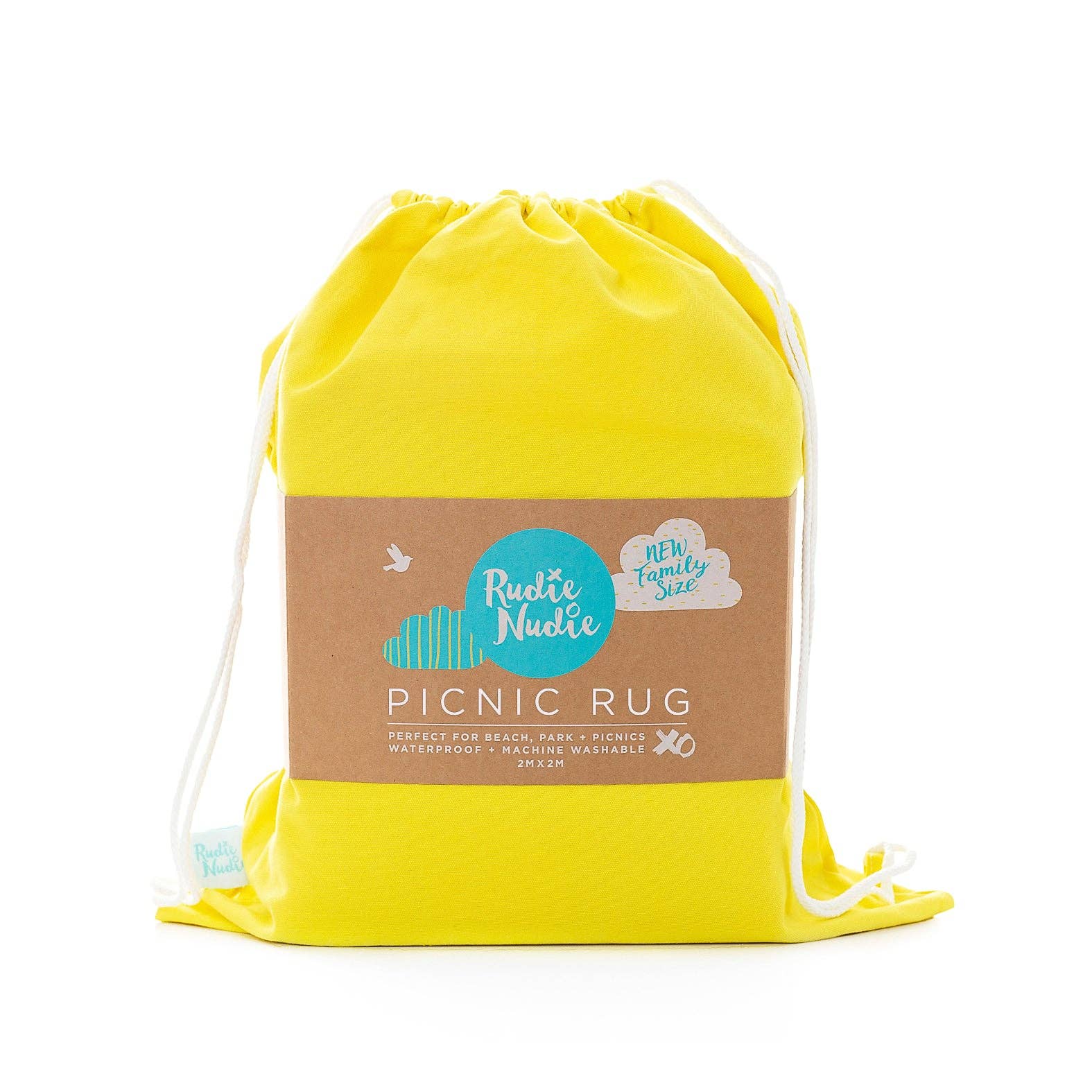 Rudie Nudie Designs - The Happy Now Picnic Rug