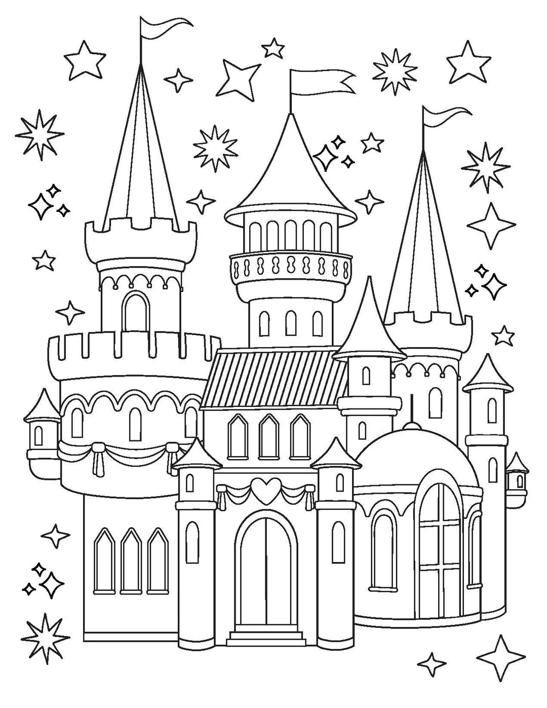 Book | Gem Sticker Colouring Book - Fairyland Friends