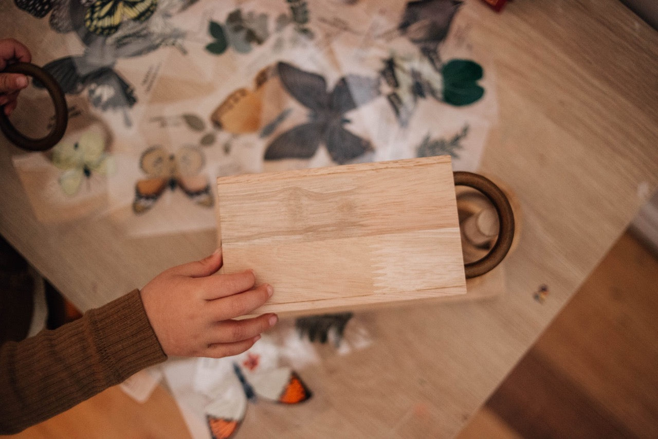 baby toys montessori ring activity