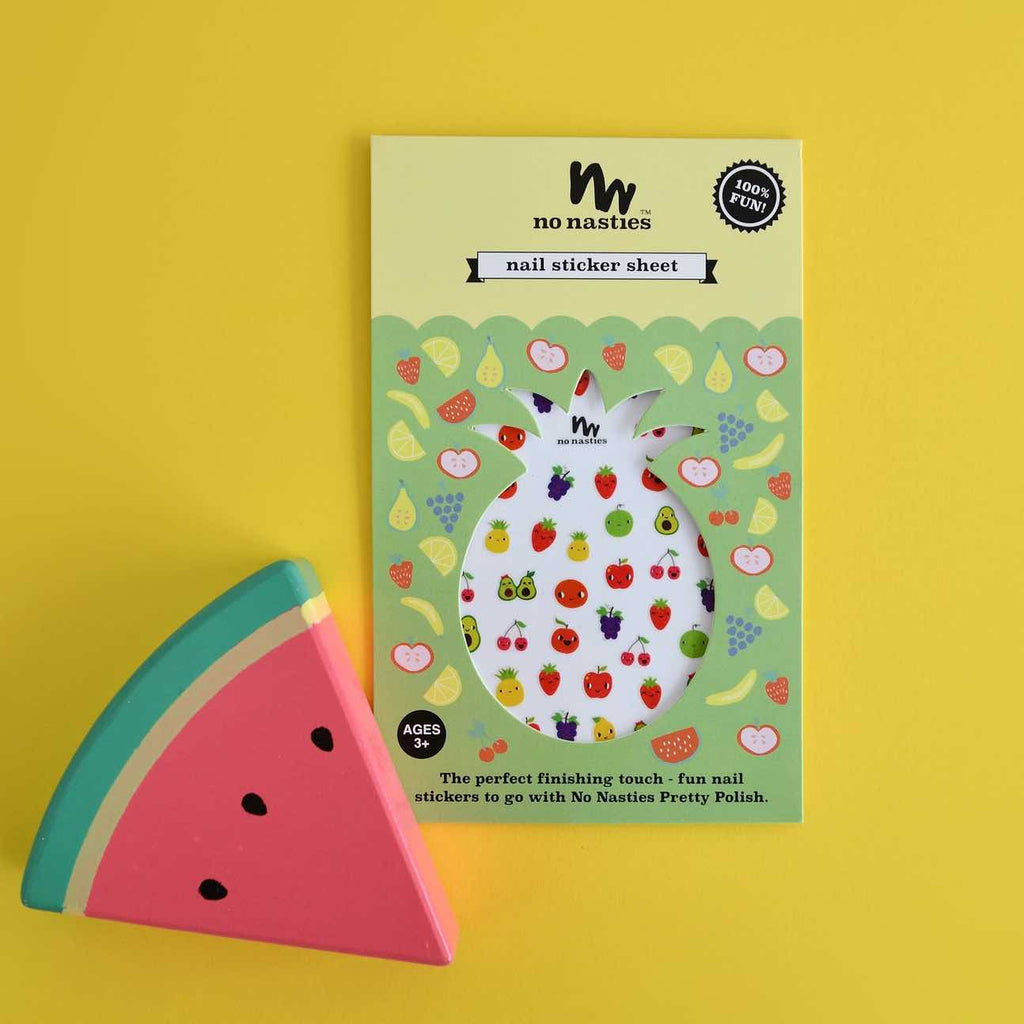 No Nasties Kids - Nail Sticker Sheet