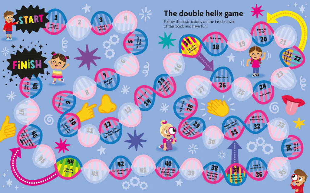 Book | FunFacts - Sticker Activity Book - Human Body