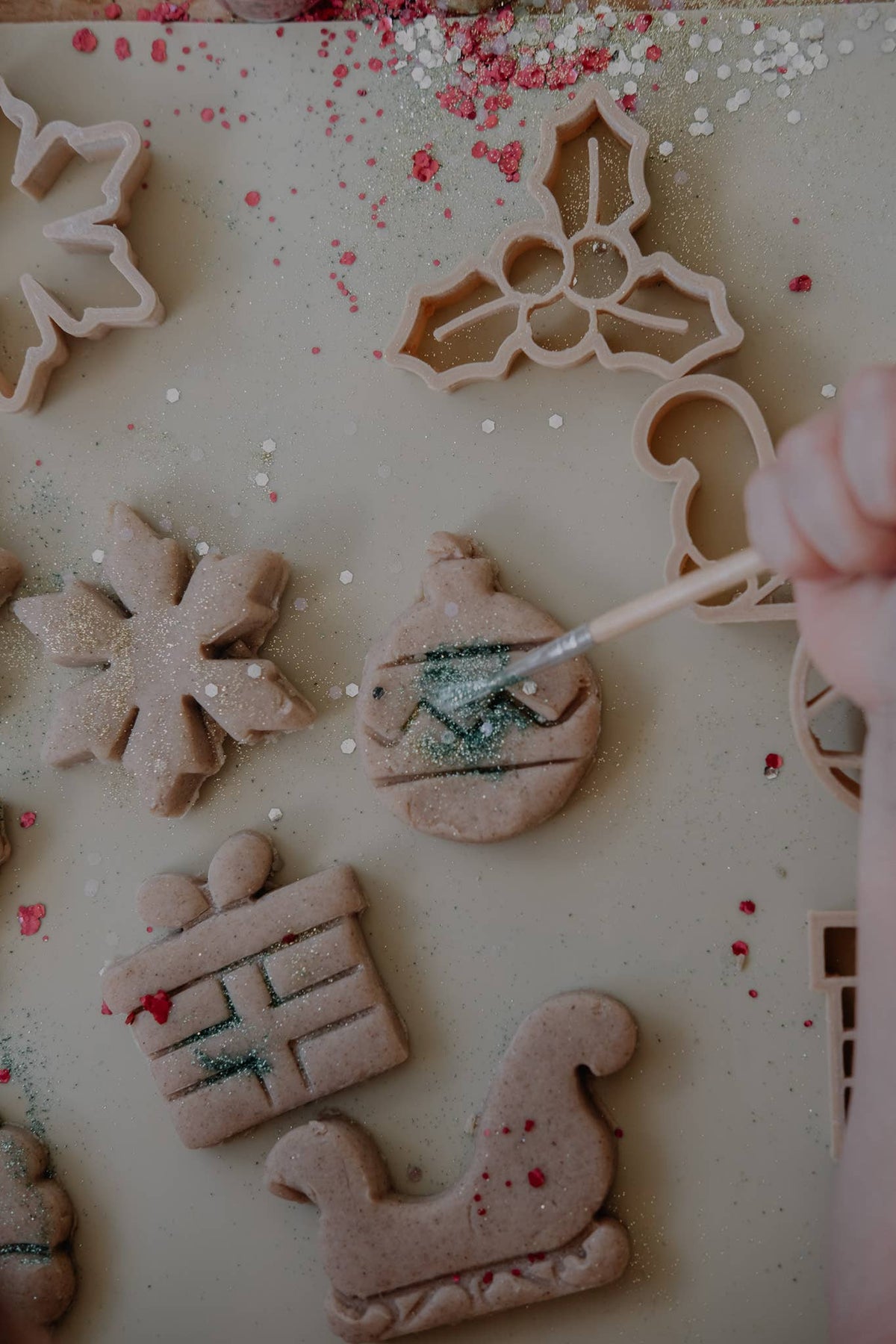 Kinfolk Pantry - Christmas Holiday Cutter Set - Eco Playdough Tool