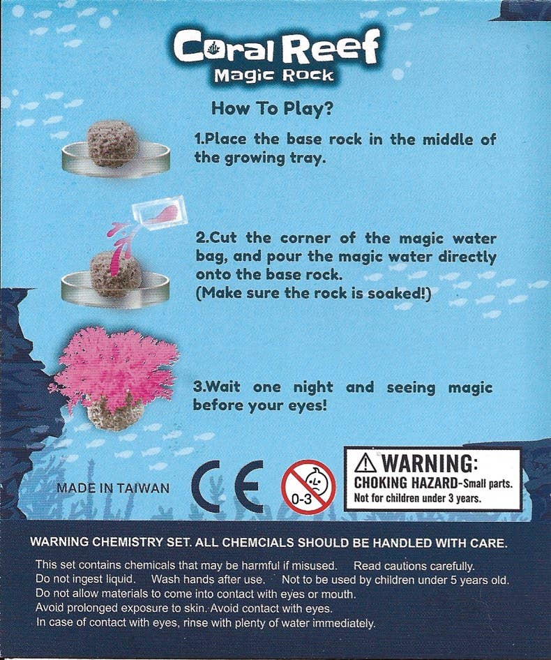 Science and Nature - Coral Reef Magic Rock