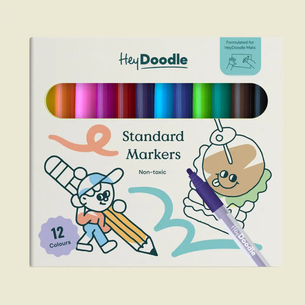 HeyDoodle - Standard 12 Pen Set