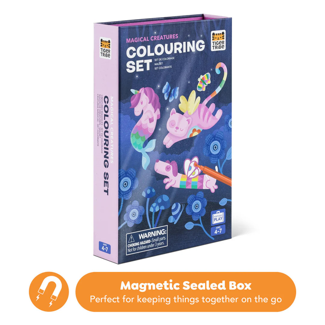 Tiger Tribe - Colouring Set - Magical Creatures