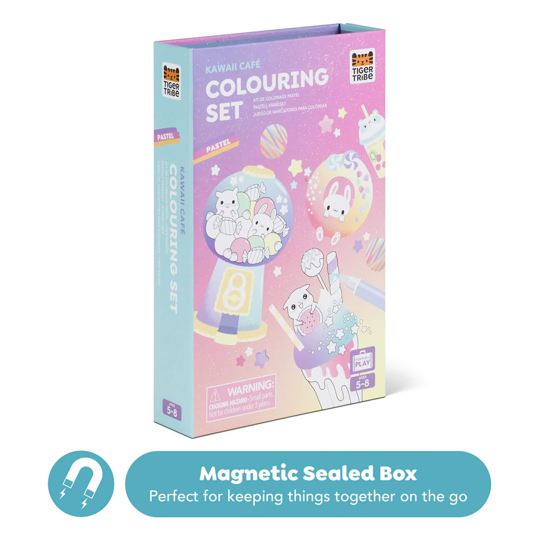 Tiger Tribe Colouring Set - Kawaii Cafe