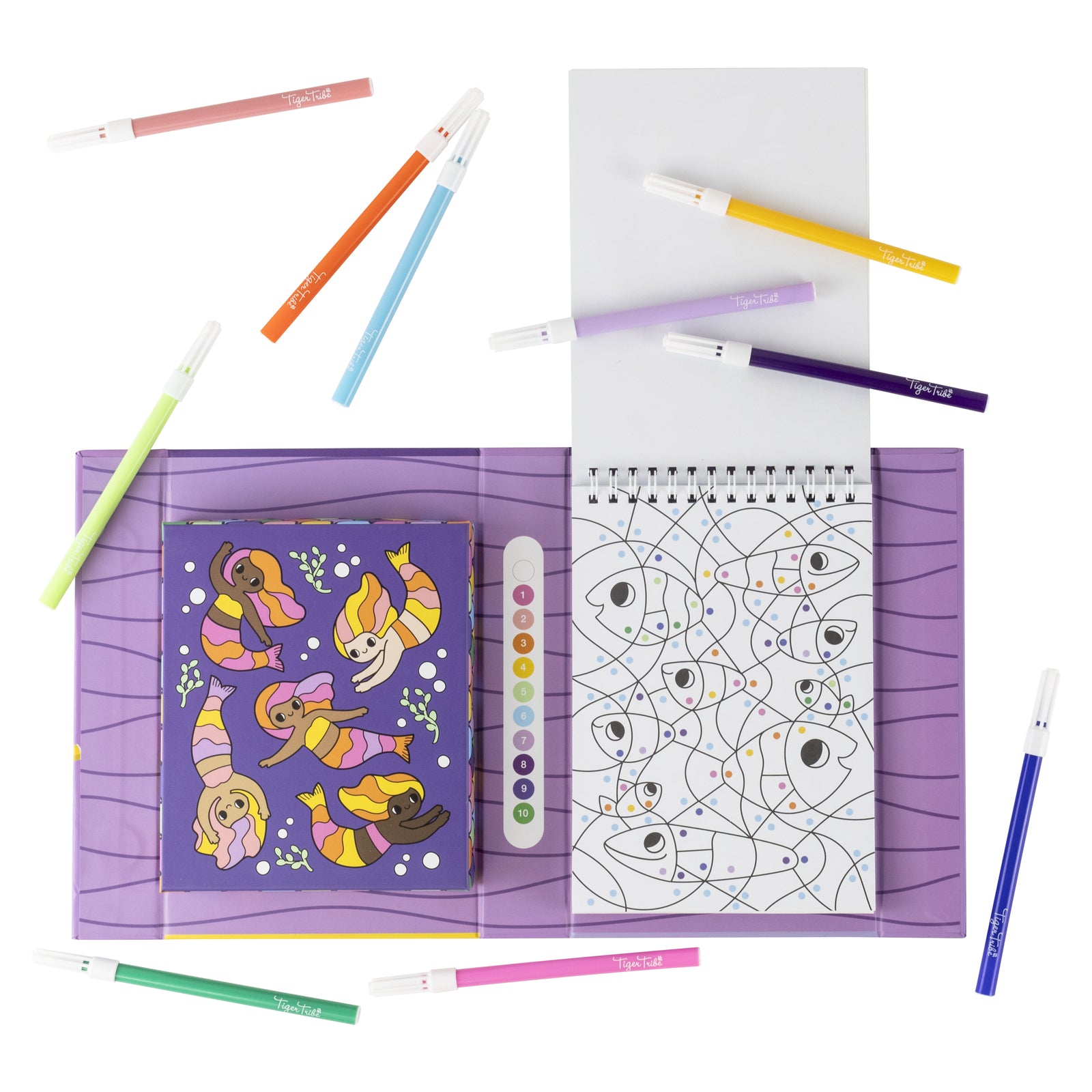 Tiger Tribe - Colour by Numbers - Mermaids and Friends