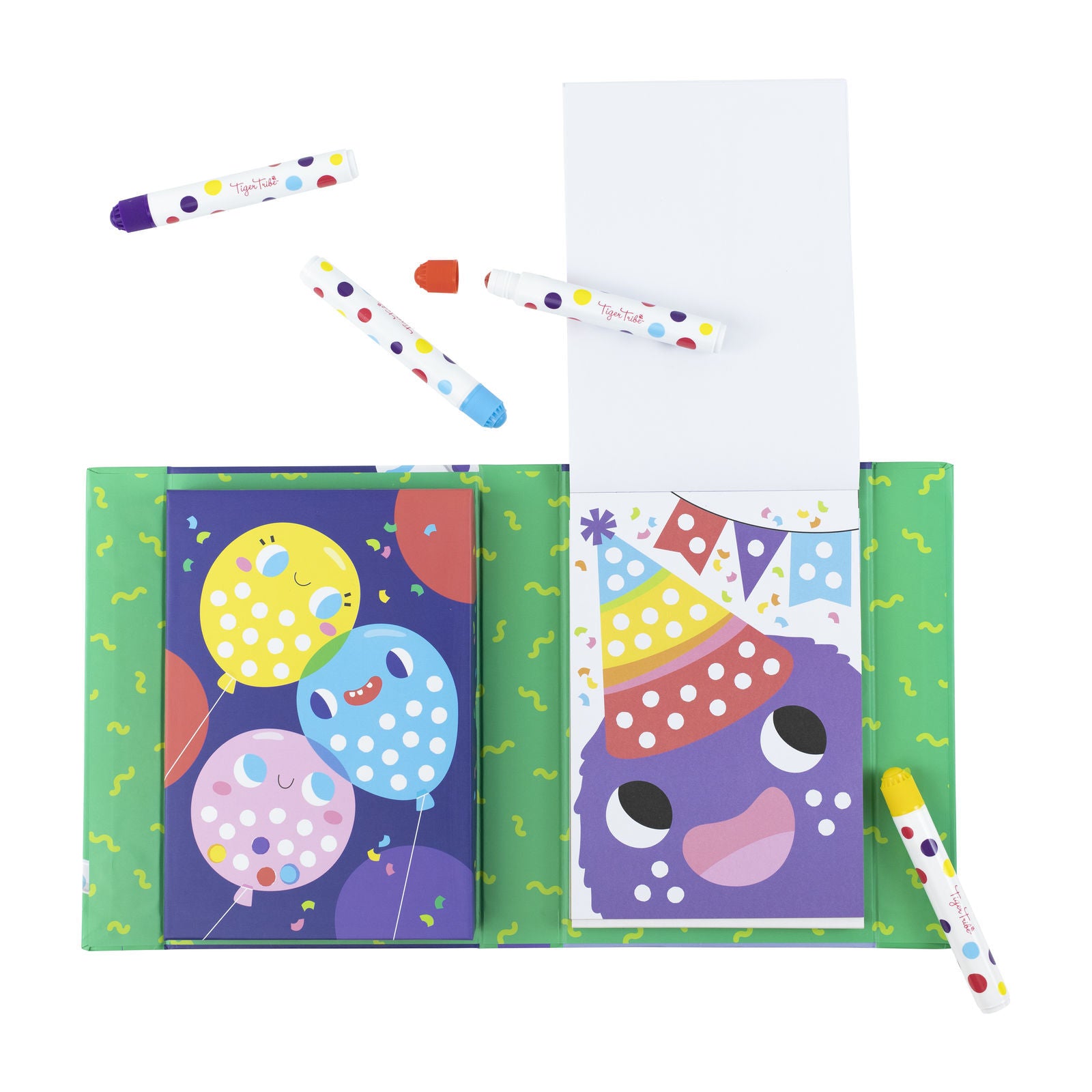 Tiger Tribe - Dot Paint Set - Party Time