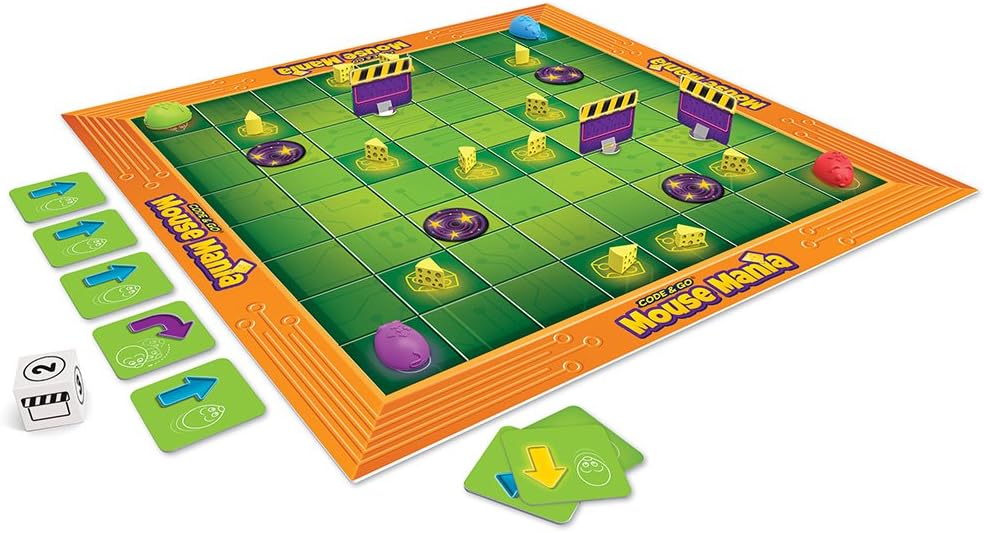 Learning Resources - Code & Go Robot Mouse Board Game