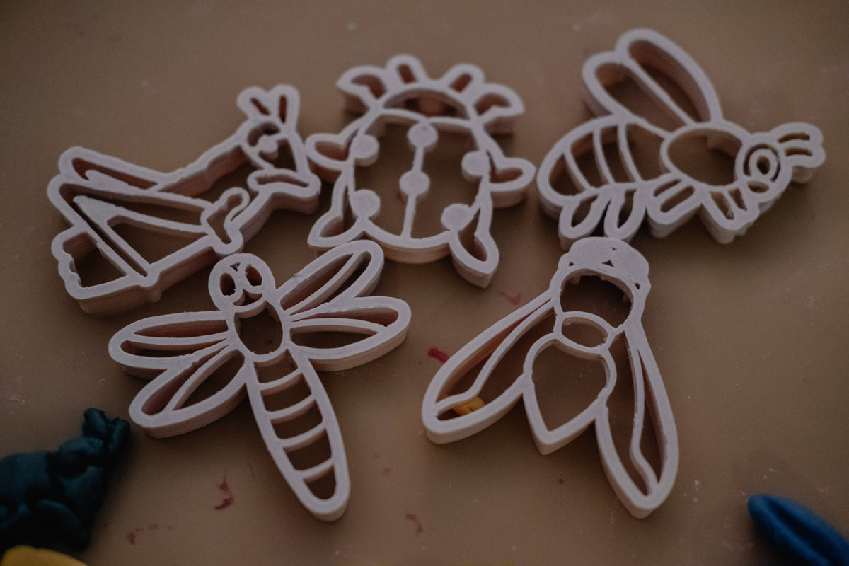 Kinfolk Pantry - Insect Cutter Set - Eco Playdough Tool