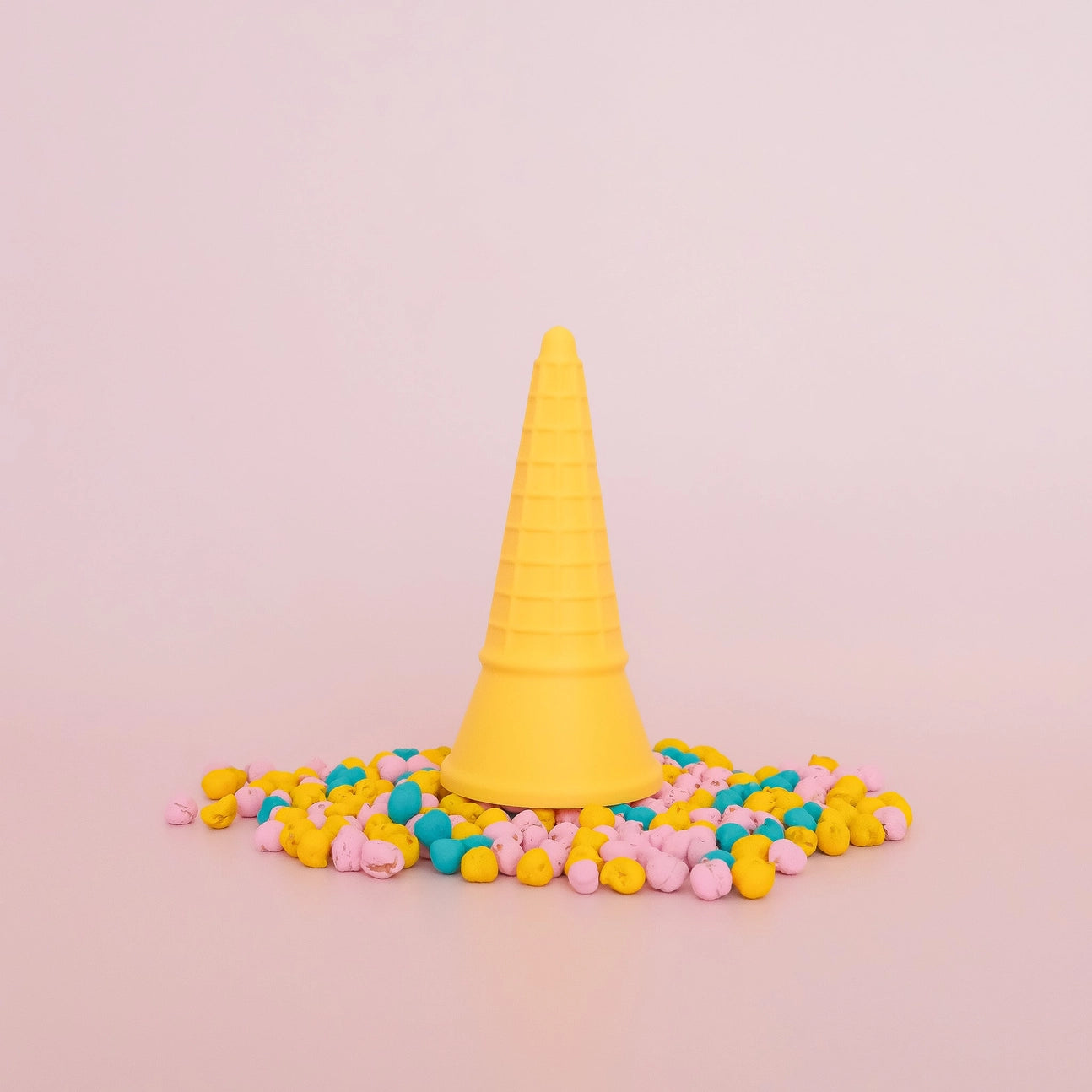 Play Sense - Eco Ice Cream Cone - Yellow
