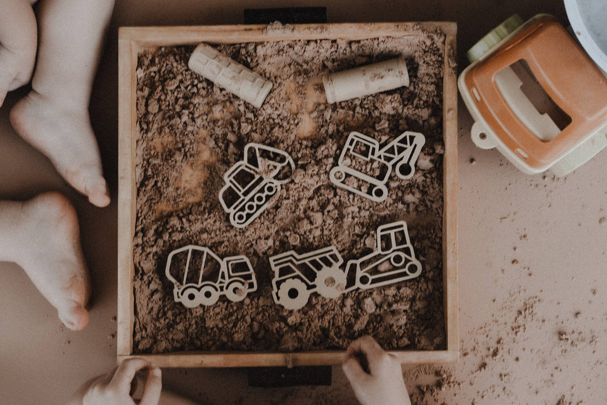 Kinfolk Pantry - Construction Cutter Set - Eco Playdough Tool