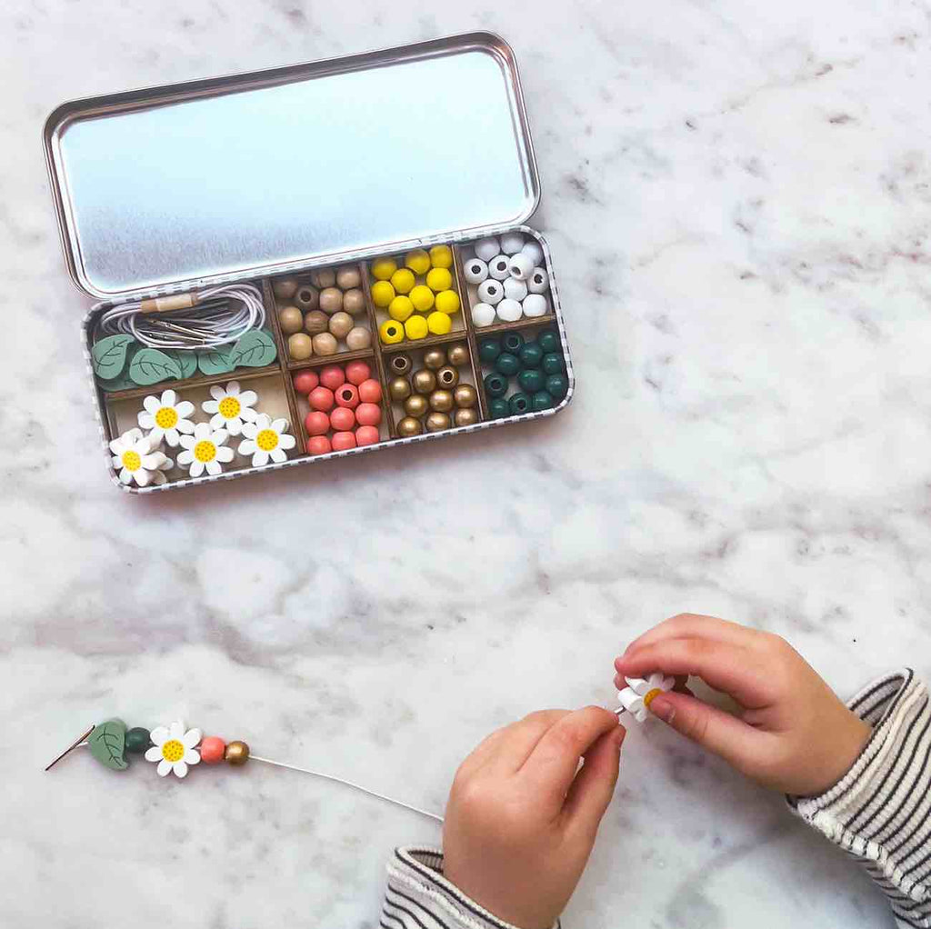 Cotton Twist - Daisy Bracelet Bead Kit