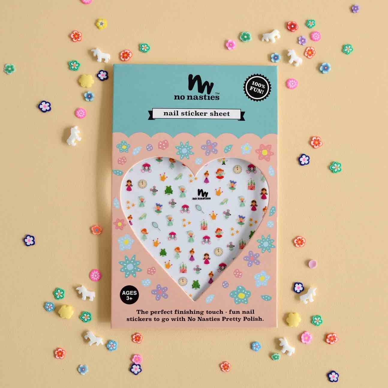 No Nasties Kids - Nail Sticker Sheet