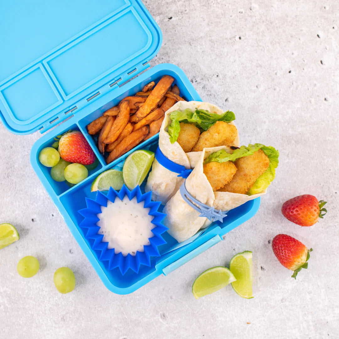 The Lunch Punch Jumbo Silicone Cups - Blue