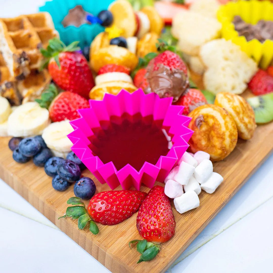The Lunch Punch Jumbo Silicone Cups - Pink
