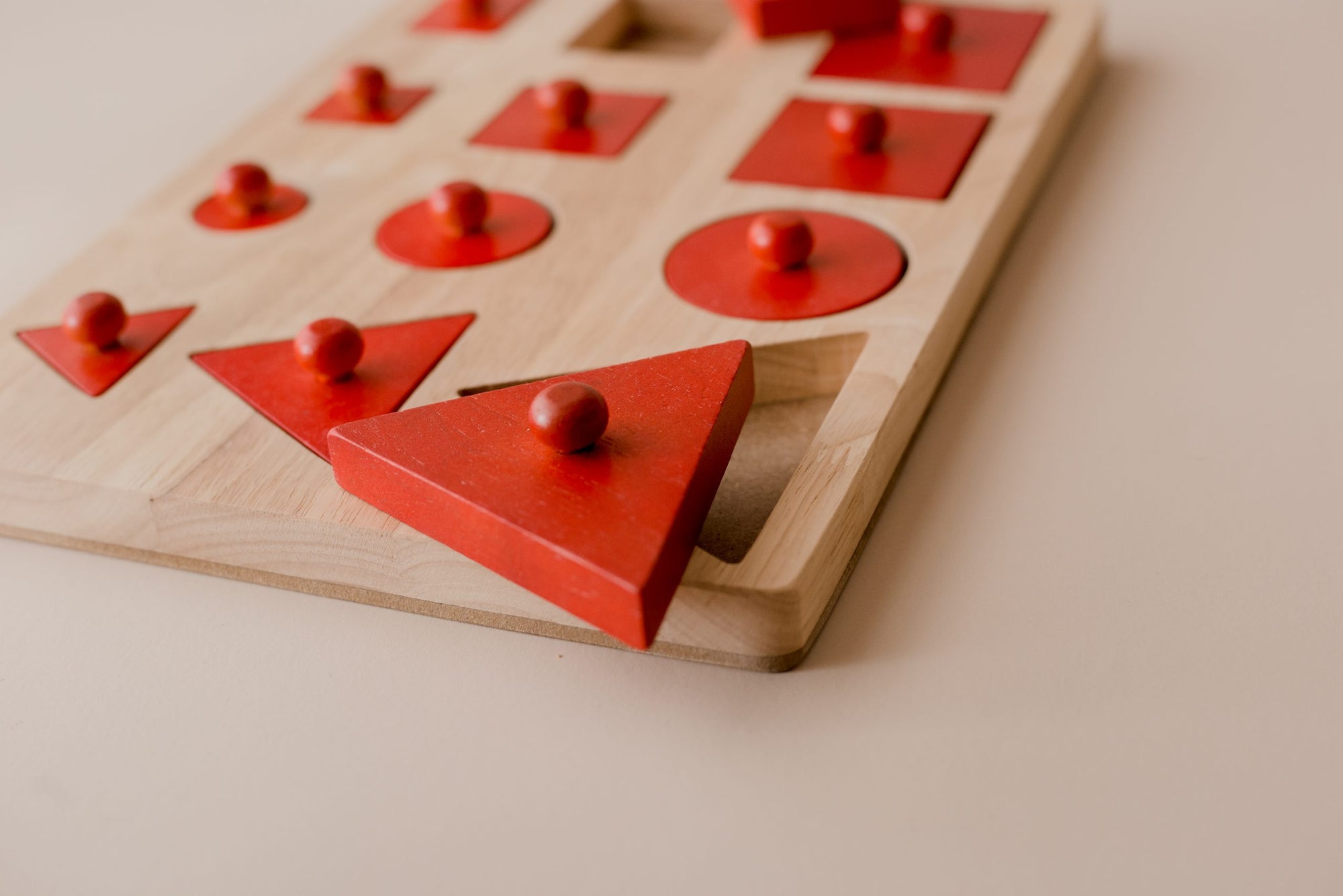 Qtoys - Toddler Knob Shape Puzzle