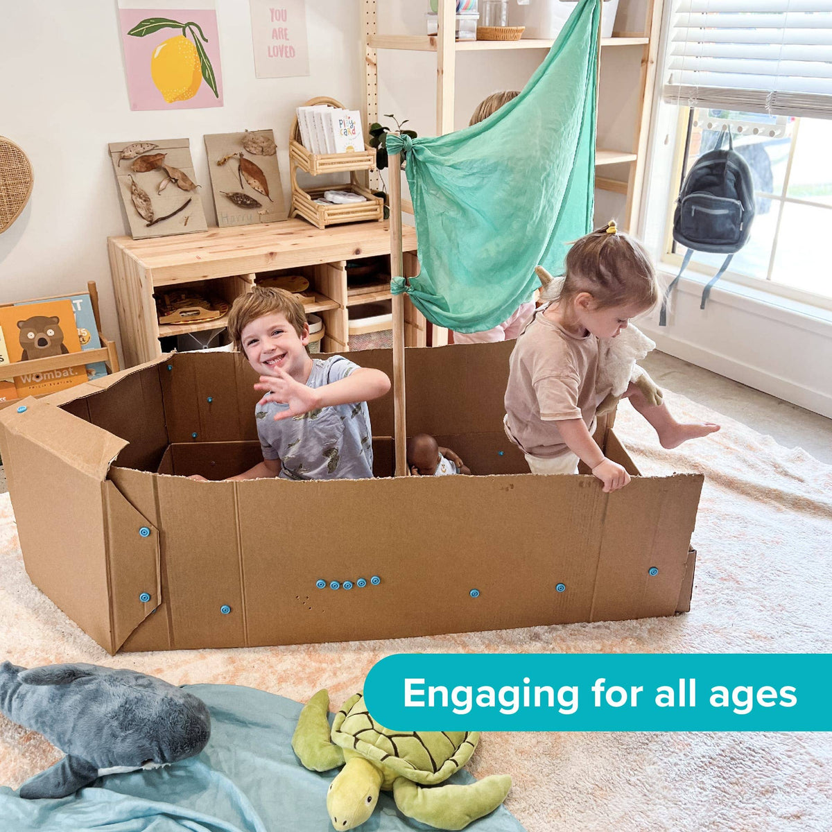 Create Kit | Makedo Cardboard Construction for 4-8 Makers