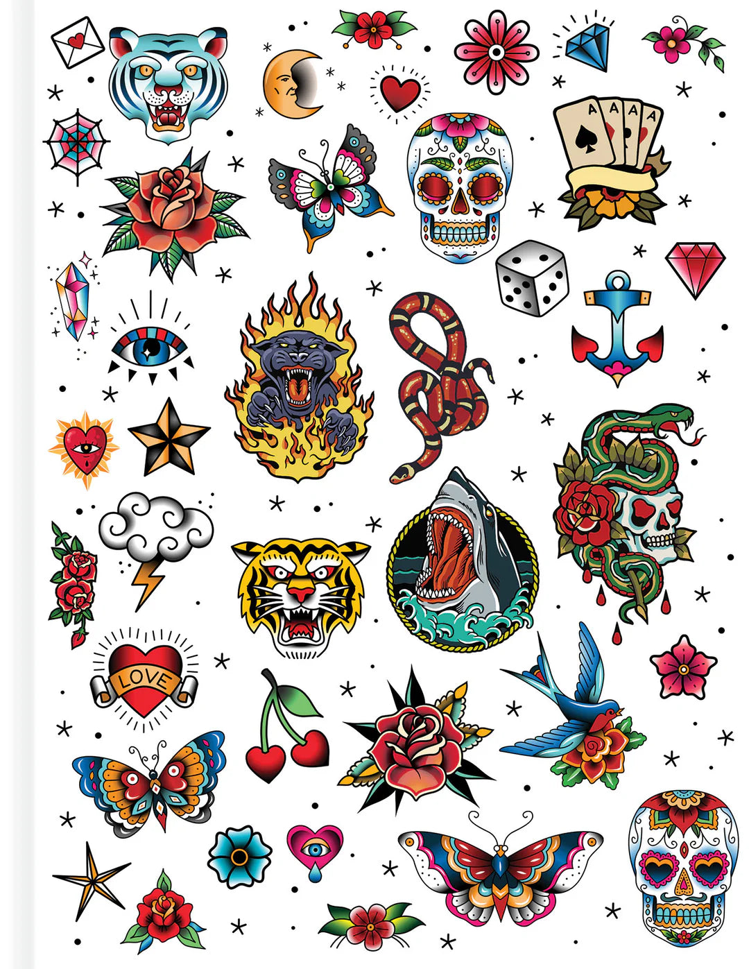 Book | Tattoo Activity Book - Iconic Inks