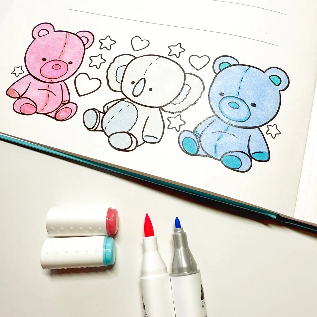 Life of Colour - Art Markers - 24 Alcohol Based, Dual Tip Markers - Pastel Colours