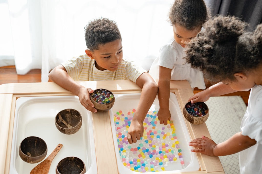 QToys - Patterned Coconut Rice Bowls set of 6