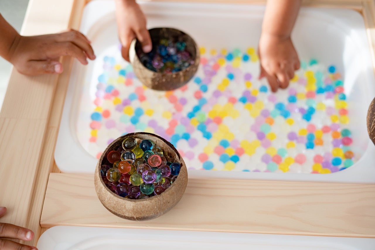 QToys - Patterned Coconut Rice Bowls set of 6