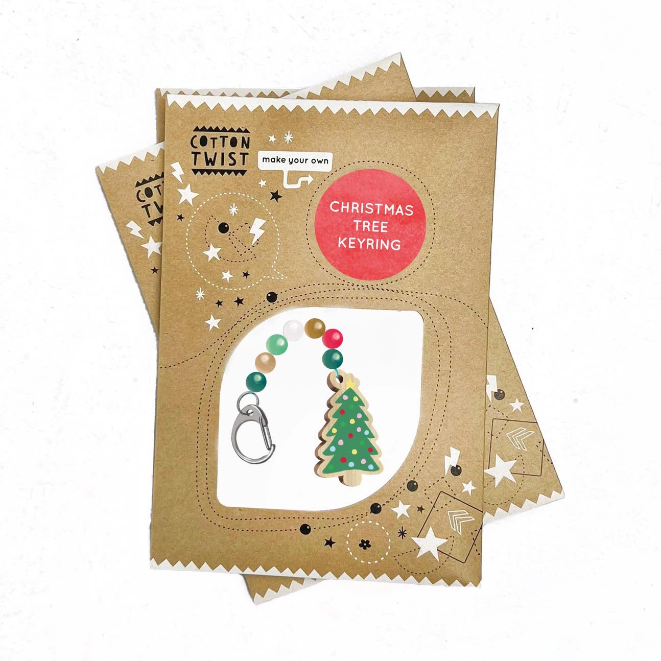 Cotton Twist - Make Your Own Christmas Tree Keyring