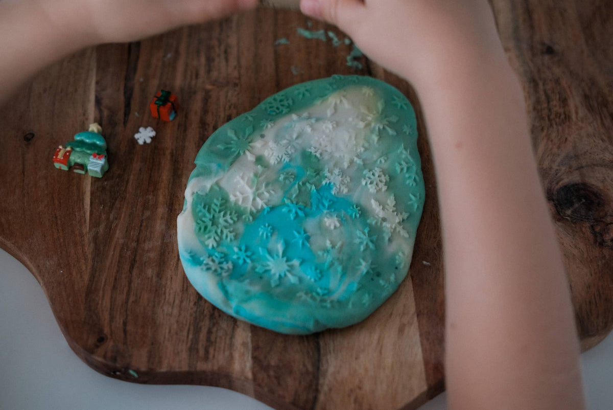 Kinfolk Pantry - Snowflake Roller - Eco Pattern Playdough Roller