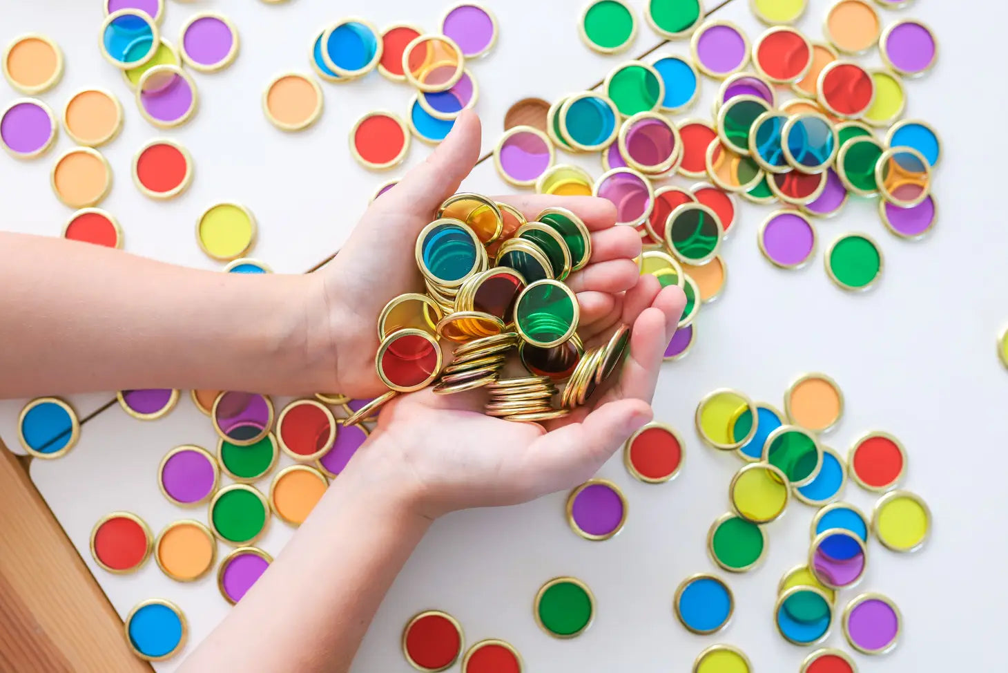 Learn & Grow - Metal Rimmed Counting Chips