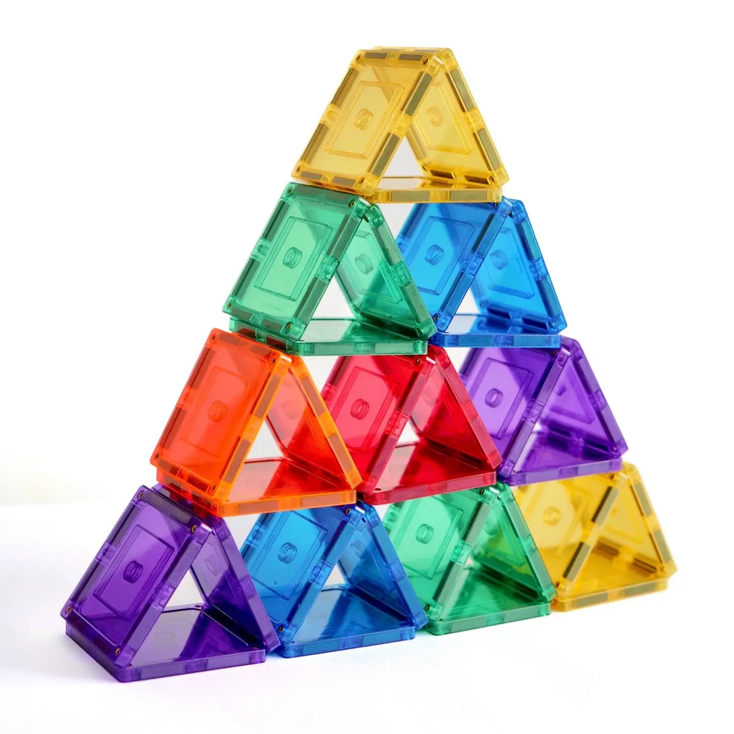 Learn & Grow Magnetic Tiles - Small Square Pack - 36 piece