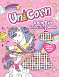 Book | Gem Art Colouring Book - Unicorn